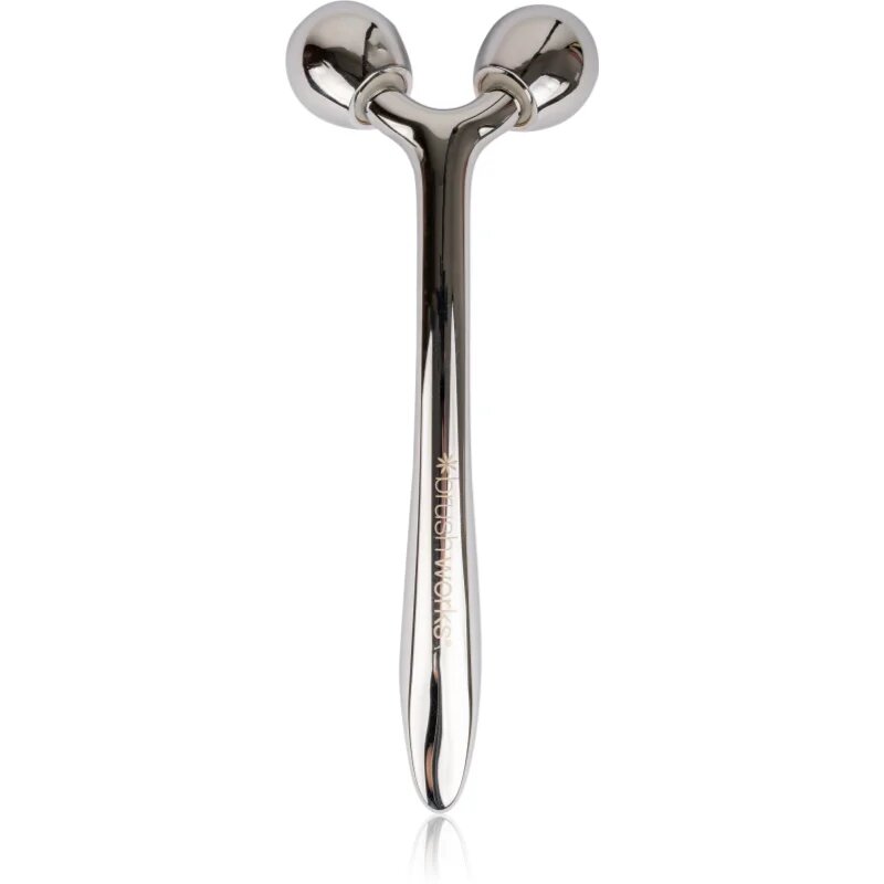 Brushworks Face Sculpting Zinc Roller rolă pentru masaj faciale 1 buc