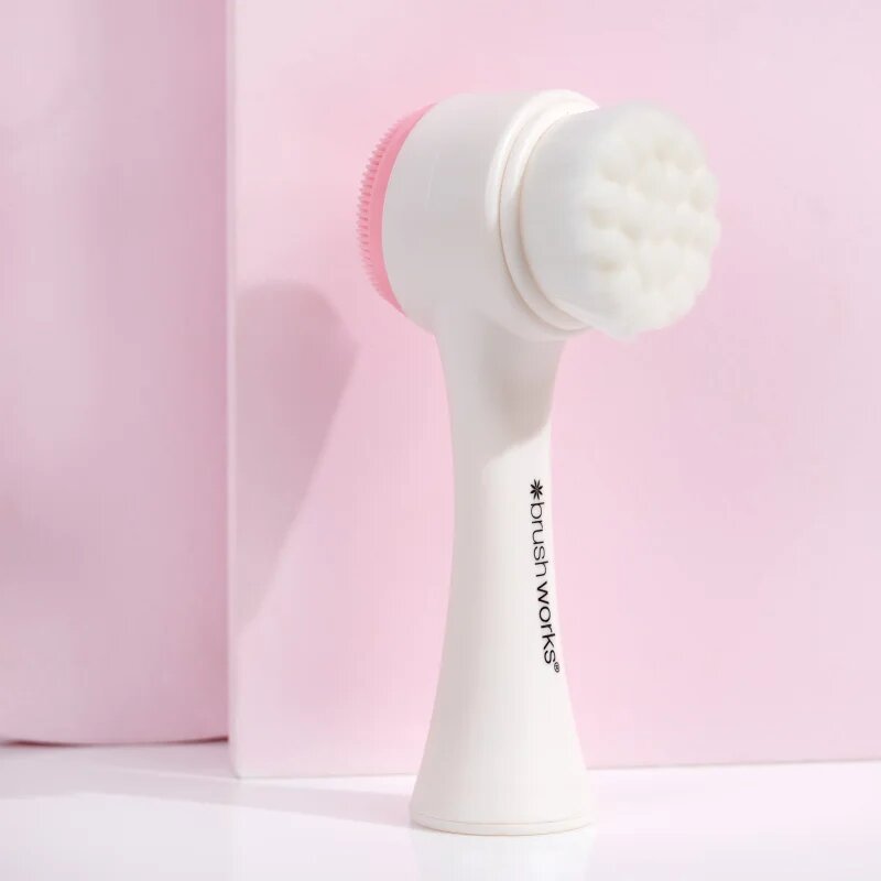 Brushworks HD Facial Cleansing Brush perie pentru curățarea profundă a tenului 1 buc