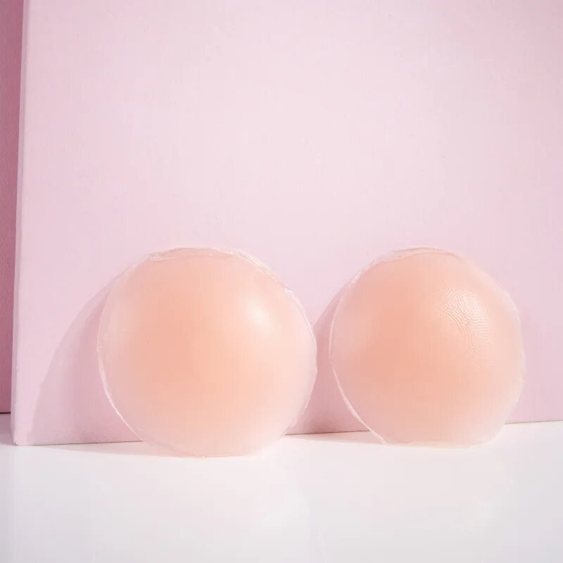 Brushworks Nipple Covers plasturi din silicon cu autocolant pentru mameloane 2 buc
