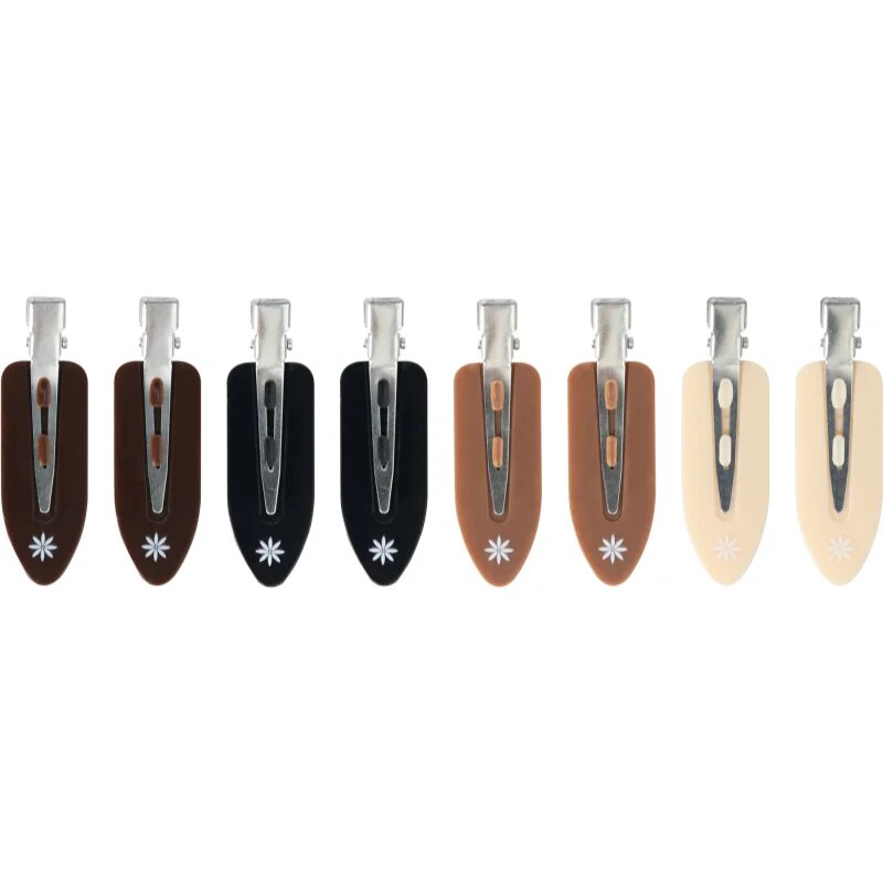 Brushworks No Crease Clips agrafe de par Nude
