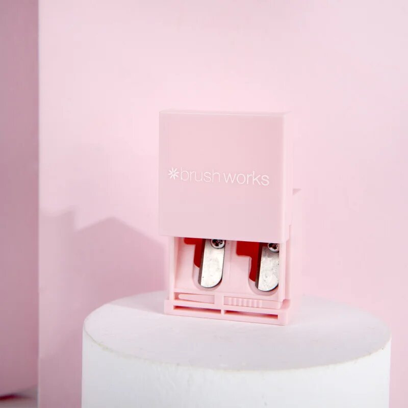 Brushworks Pencil Sharpener ascutitoare dubla pentru creion de ochi 1 buc