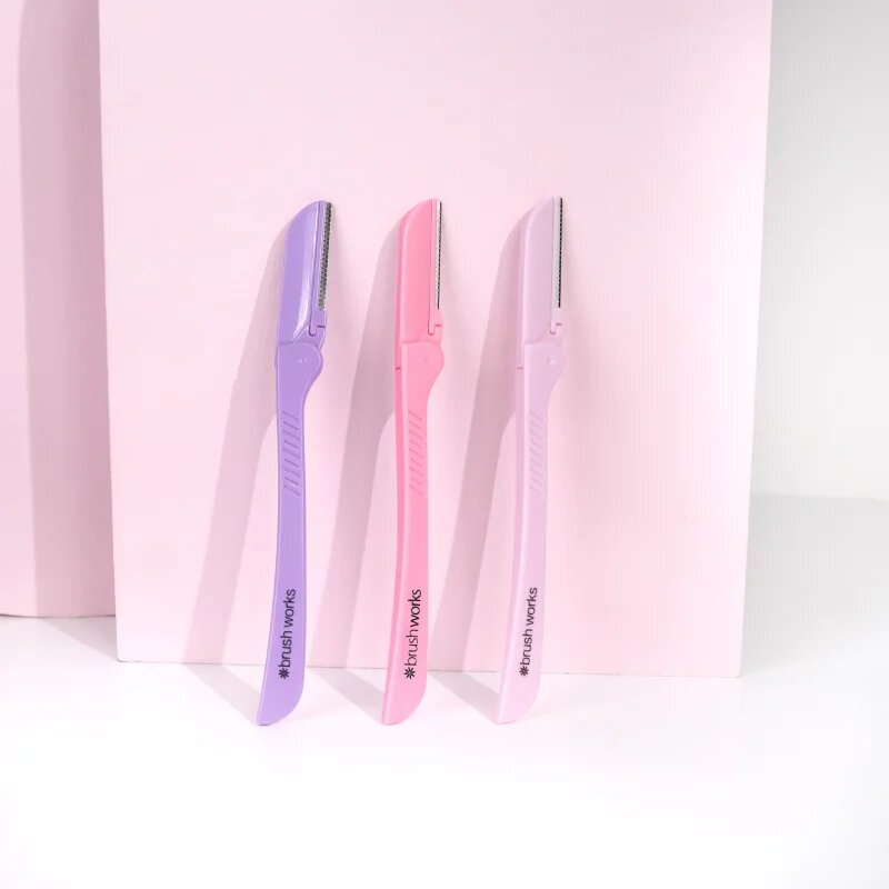 Brushworks Precision Eyebrow Razors Mixed brici pentru sprâncene