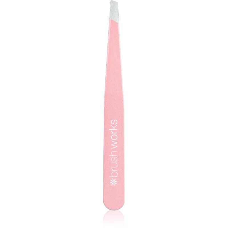 Brushworks Precision Slanted Tweezers pensete cu varfurile tesite 1 buc