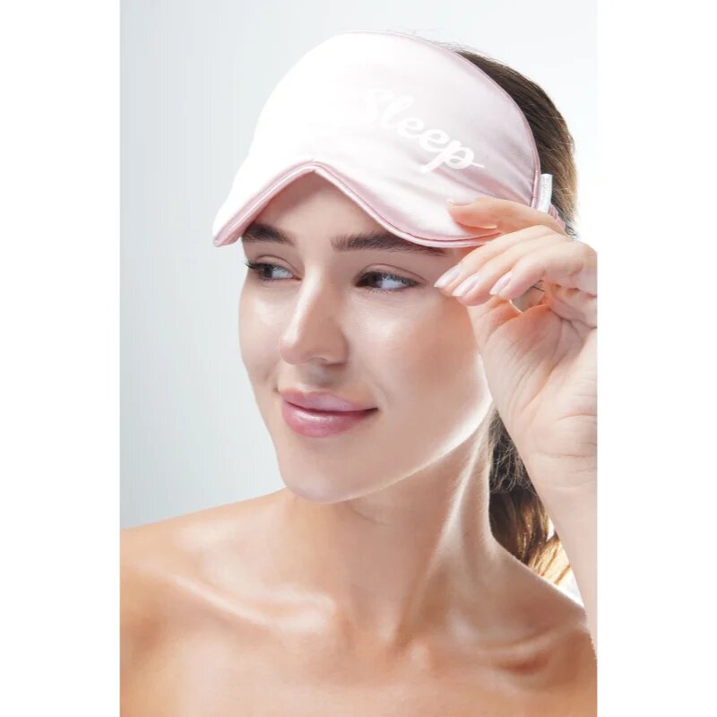 Brushworks Satin Sleep Mask mască pentru dormit 1 buc