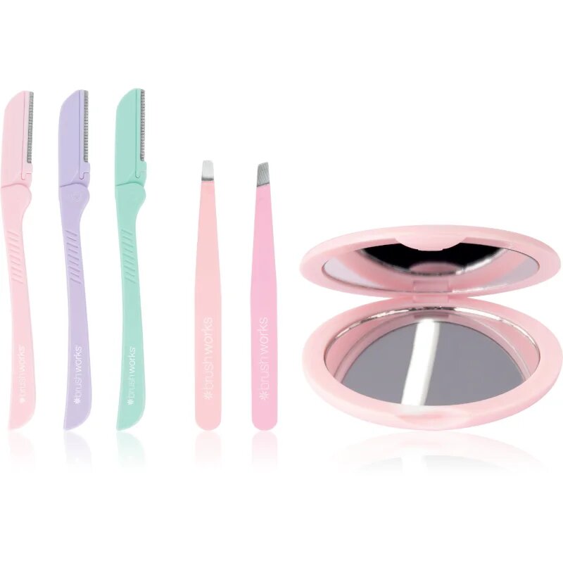Brushworks Sculpt & Shape Set set pentru sprancene perfecte pentru femei