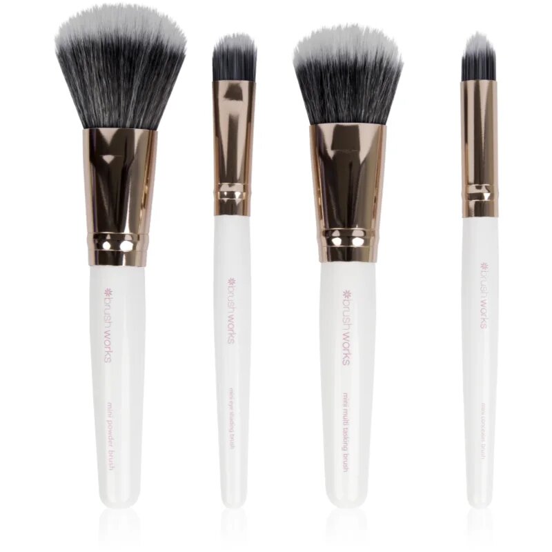 Brushworks Travel Brush Set set de mini-pensule
