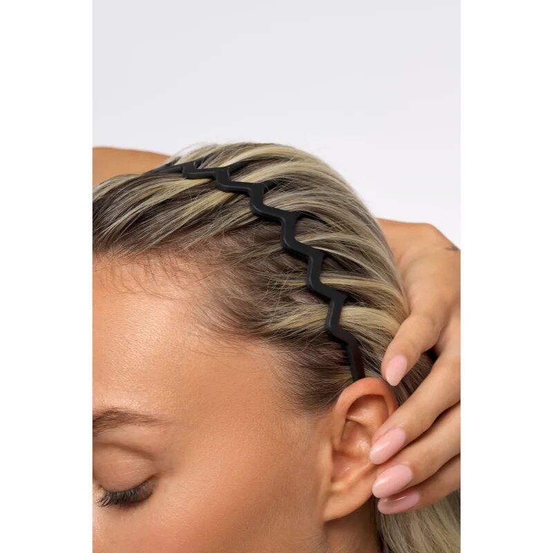 Brushworks Zig Zag Headbands bentiță pentru păr 3 buc