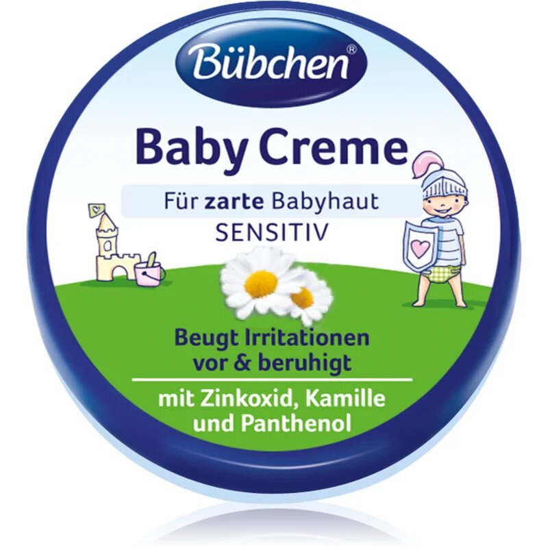 Bübchen Baby Creme cremă protectoare pentru îngrijirea zilnică a fundulețului 20 ml