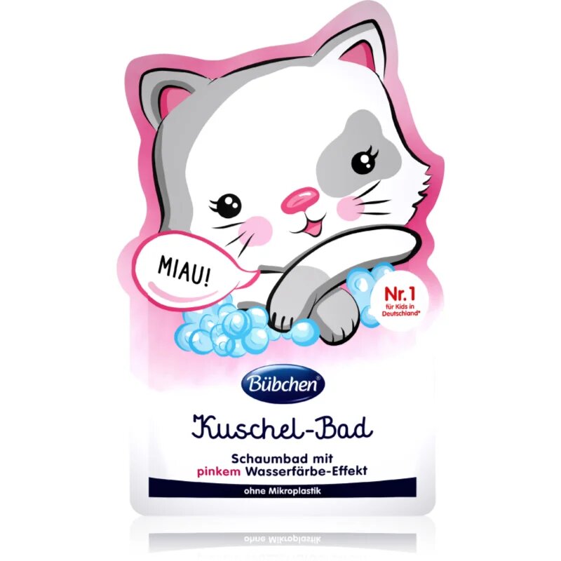 Bath Kitten spuma de baie pentru copii 3 y+ 40 ml