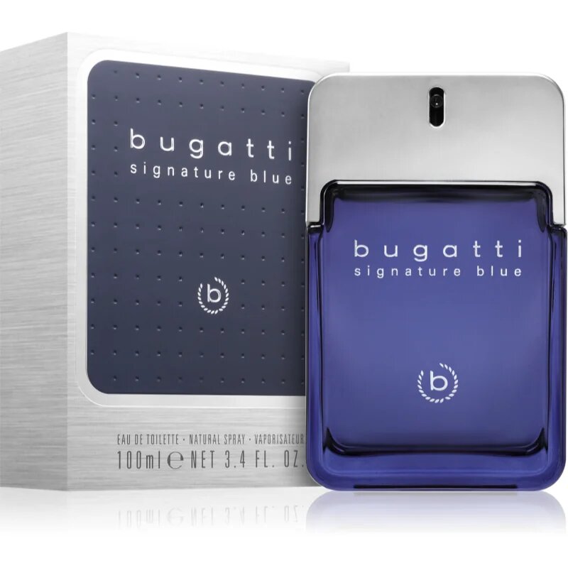 Bugatti Signature Blue Eau de Toilette pentru bărbați 100 ml