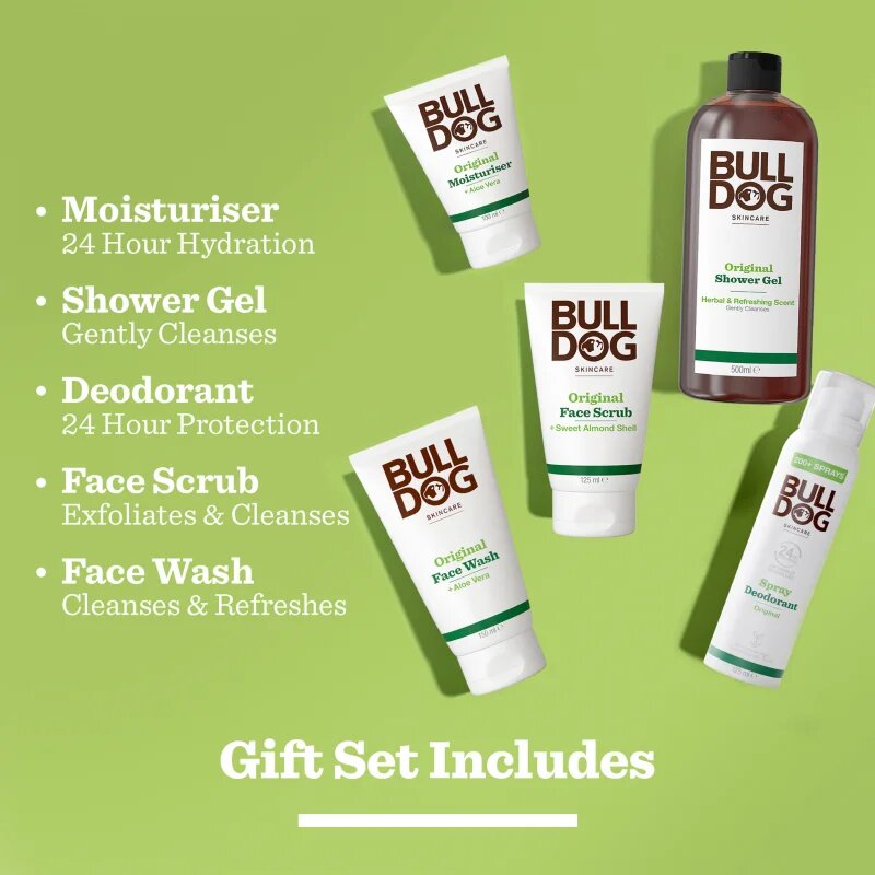 Bulldog Bodycare Collection set cadou pentru barbati