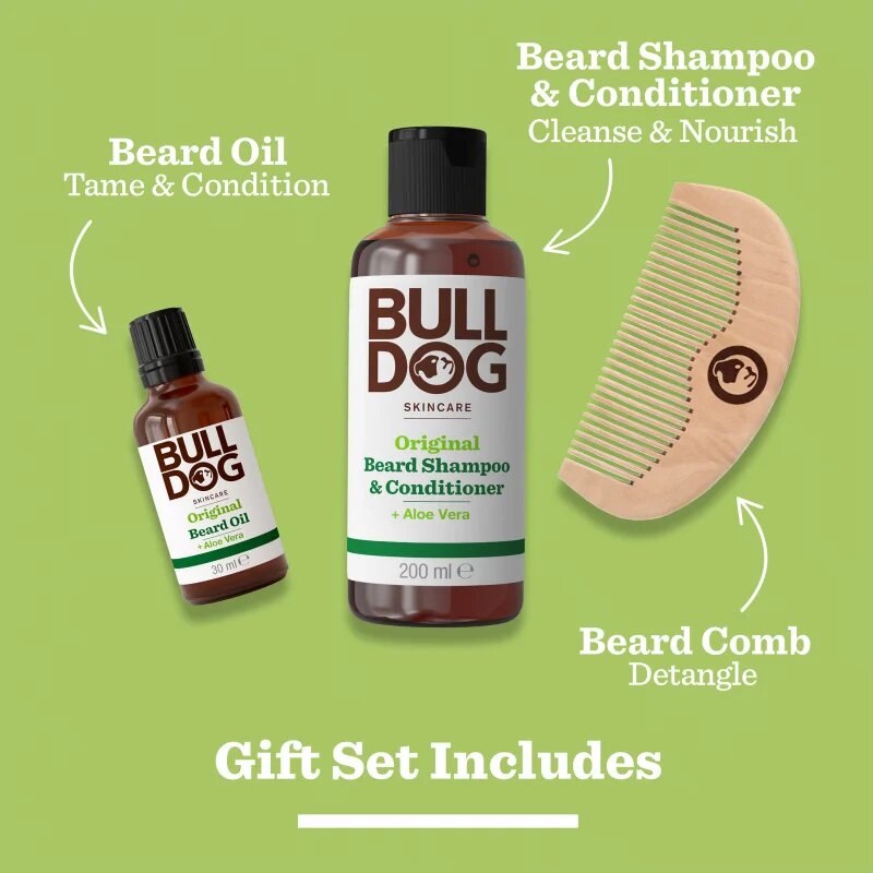 Bulldog Original Beard Care Kit set cadou pentru barbati