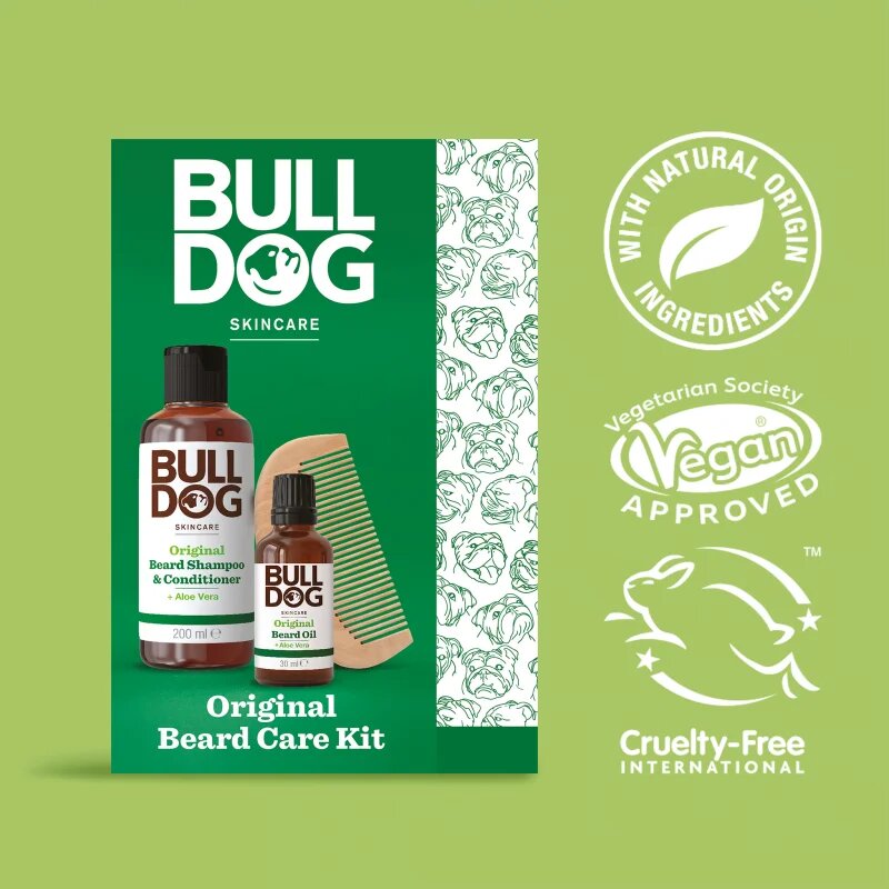 Bulldog Original Beard Care Kit set cadou pentru barbati