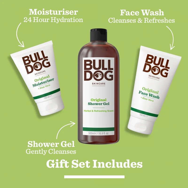 Bulldog Original Grooming Kit set cadou pentru barbati