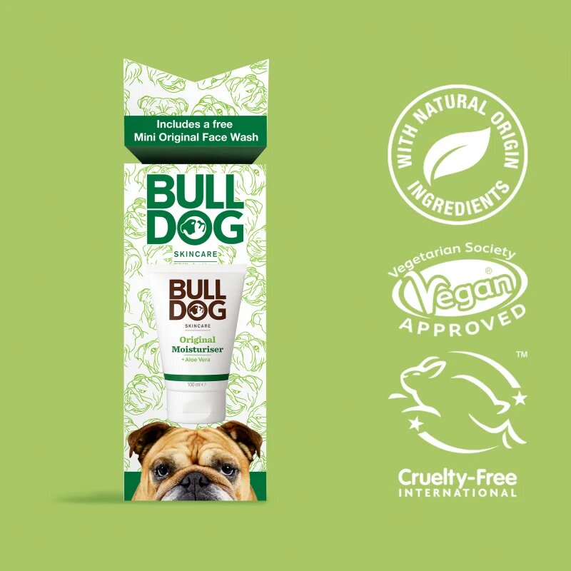 Bulldog Original Moisturiser Cracker set cadou pentru barbati