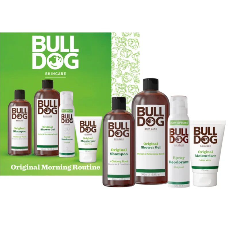 Bulldog Original Morning Routine set cadou pentru barbati