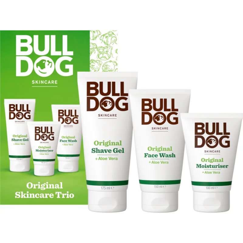 Bulldog Original Skincare Trio set cadou pentru barbati