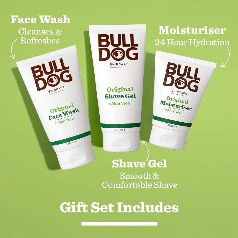 Bulldog Original Skincare Trio set cadou pentru barbati