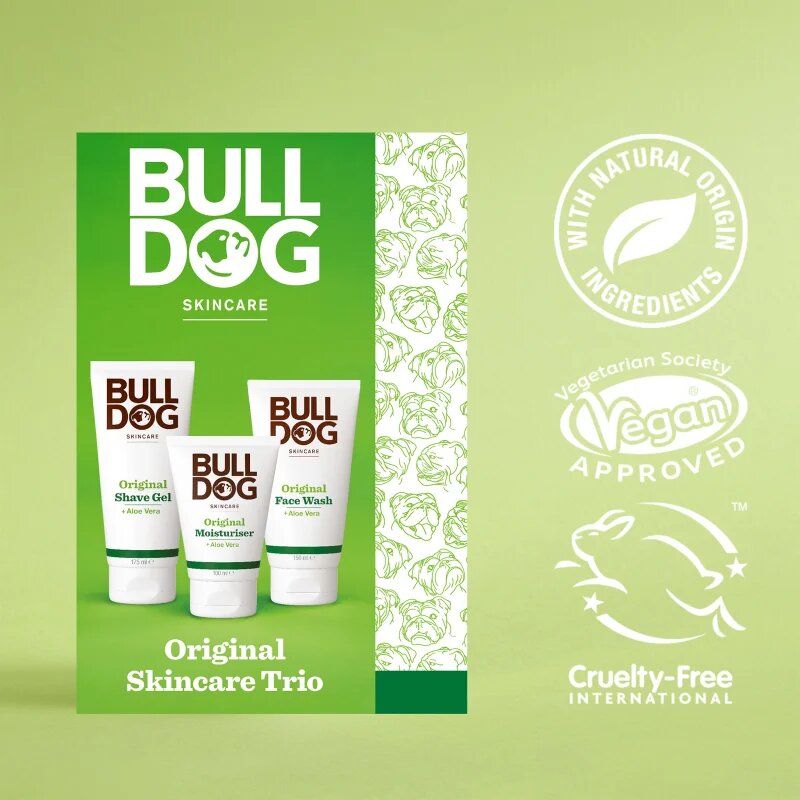 Bulldog Original Skincare Trio set cadou pentru barbati
