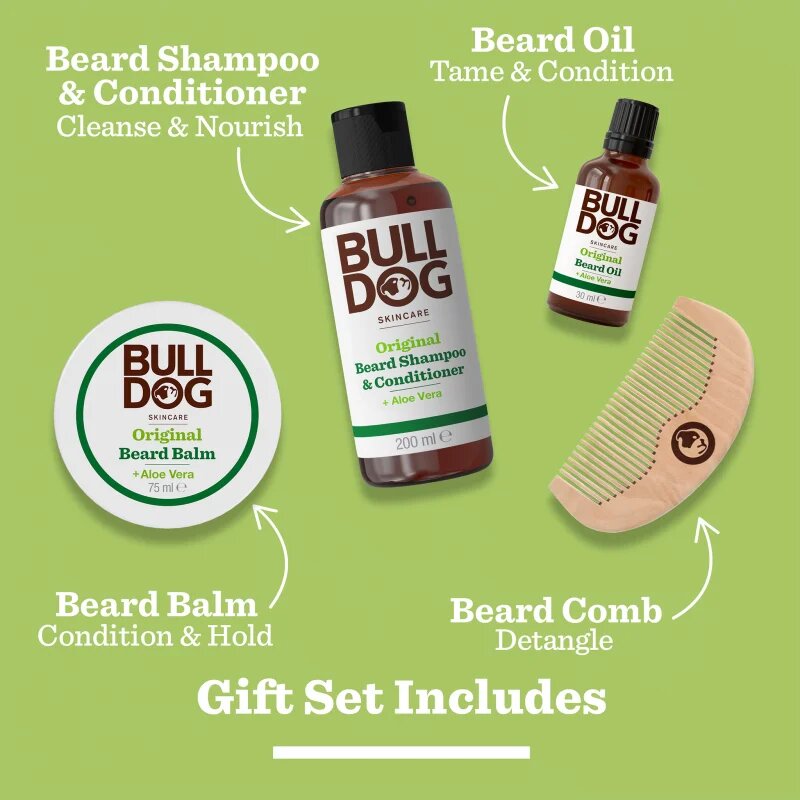 Bulldog Original Ultimate Beard Care Kit set cadou pentru barbati