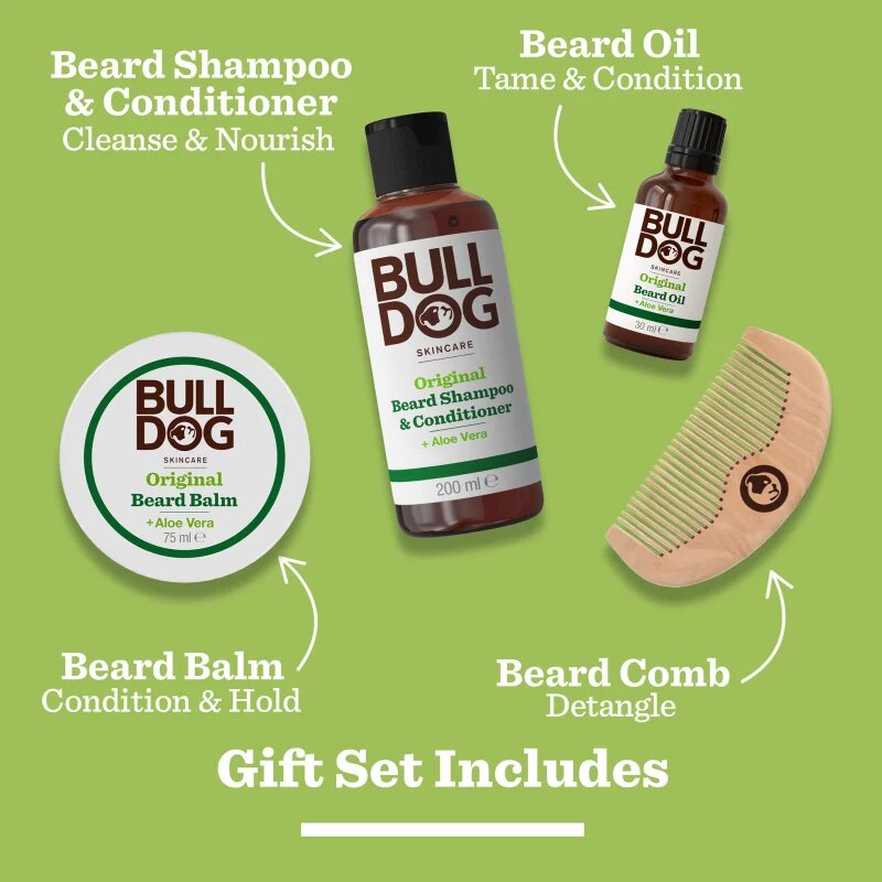Bulldog Original Ultimate Beard Care Kit set de bărbierit