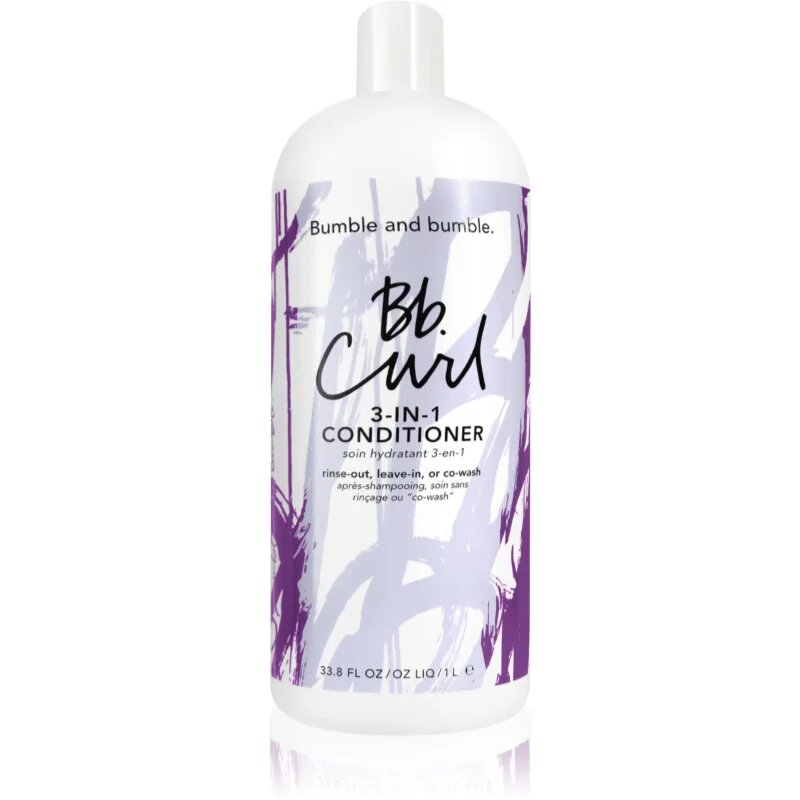 Bb. Curl 3-in-1 Conditioner balsam hidratant pentru par ondulat si cret 1000 ml