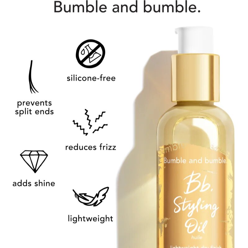 Bumble and Bumble Bb. Styling Oil ulei pentru par pentru un styling neted si plin de volum 25 ml