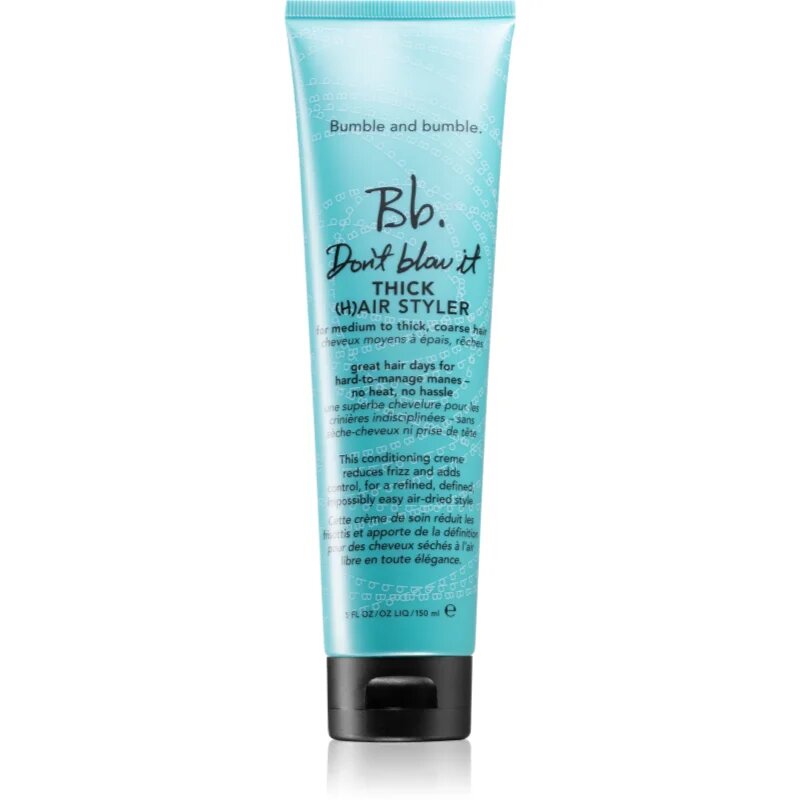 Bumble and Bumble Don't Blow It Thick (H)air Styler tratament de hidratare fara clatire pentru par aspru. 150 ml