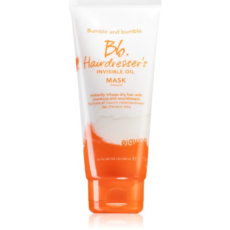 Bumble and Bumble Hairdresser's Invisible Oil Mask masca hranitoare pentru par uscat si fragil 200 ml