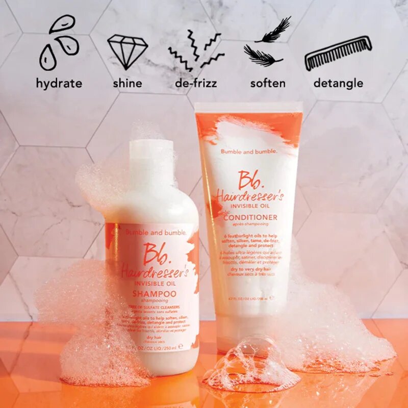 Bumble and Bumble Hairdresser's Invisible Oil Shampoo șampon pentru par uscat 250 ml