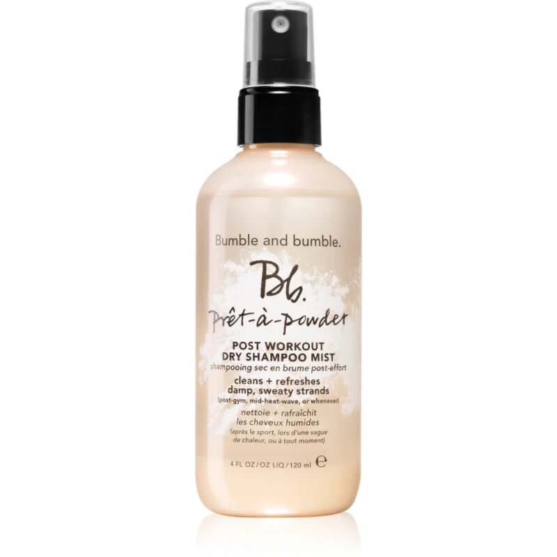 Bumble and Bumble Pret-À-Powder Post Workout Dry Shampoo Mist șampon uscat înviorător Spray 120 ml