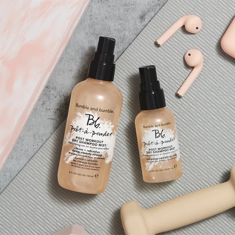 Bumble and Bumble Pret-À-Powder Post Workout Dry Shampoo Mist șampon uscat înviorător Spray 120 ml