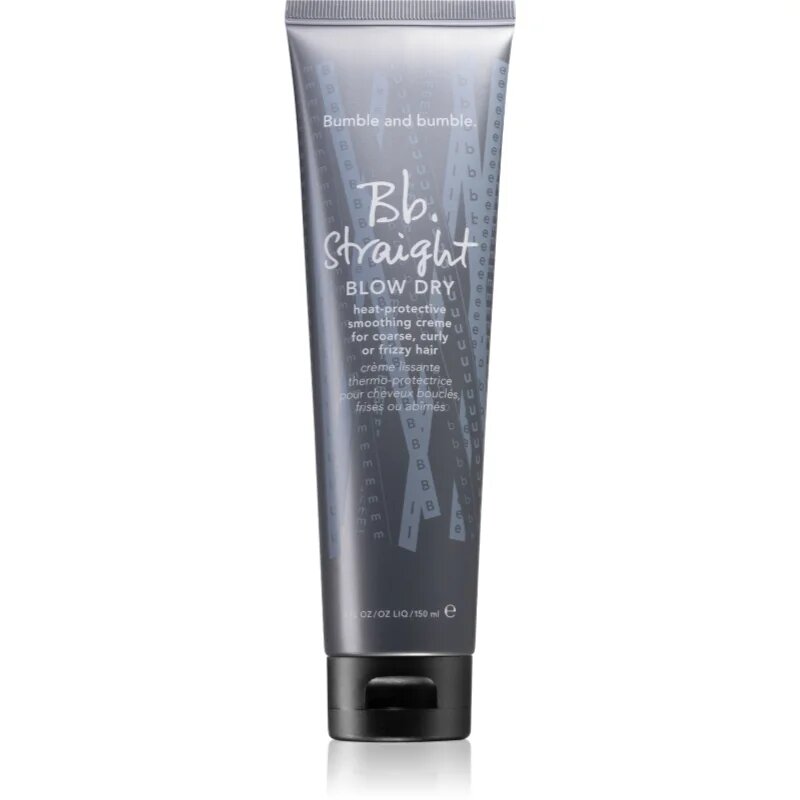 Bumble and Bumble Straight Blow Dry cremă protectoare pentru par cu efect de netezire 150 ml