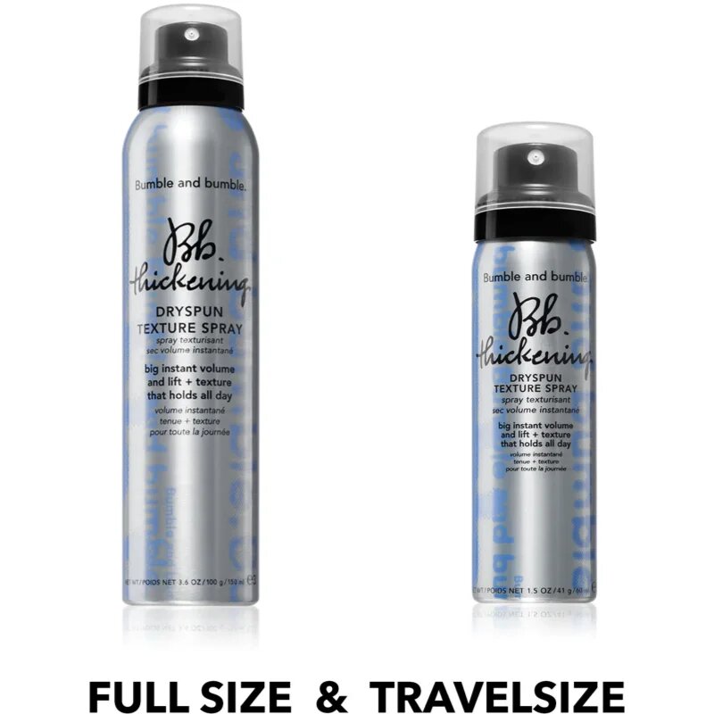 Bumble and Bumble Thickening Dryspun Texture Spray spray de coafat extra volum 60 ml