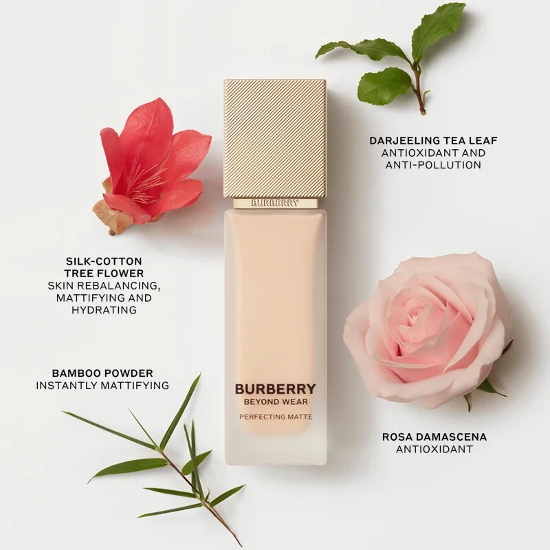 Burberry Beyond Wear Perfecting Matte Foundation machiaj lichid cu un finisaj mat culoare Deep Neutral 130 30 ml