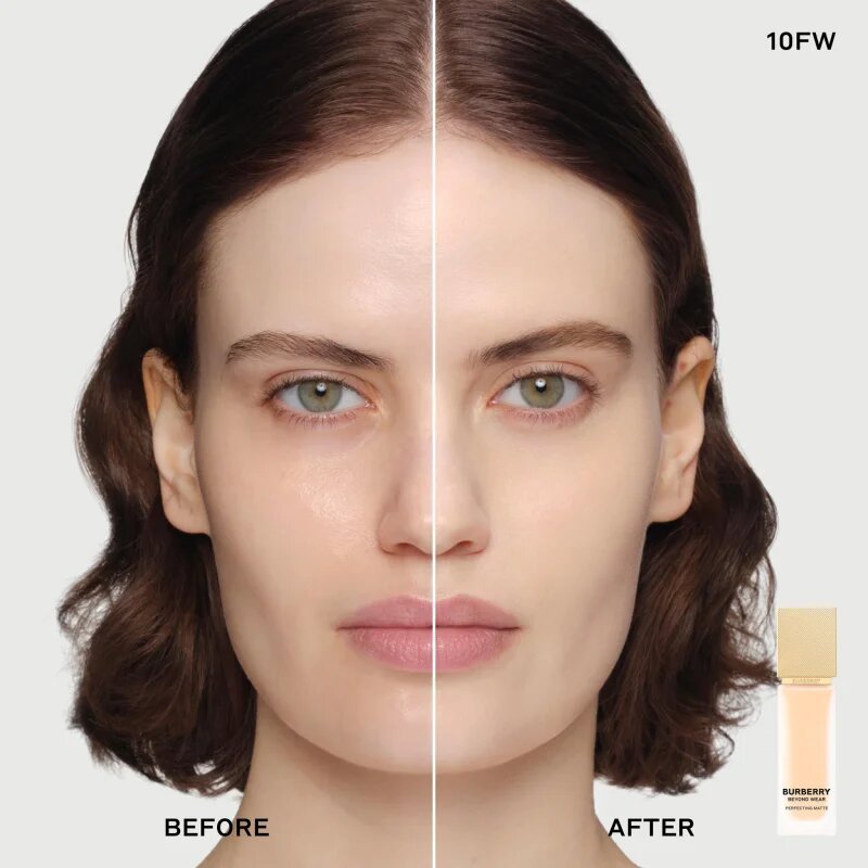 Burberry Beyond Wear Perfecting Matte Foundation machiaj lichid cu un finisaj mat culoare Fair Warm 010 30 ml