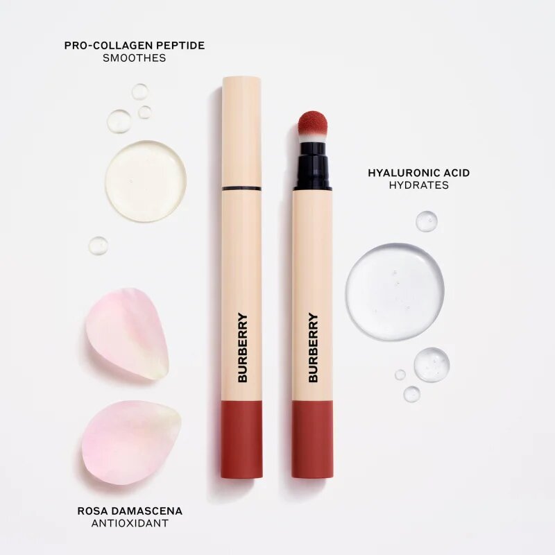 Burberry Brit Matte Veil ruj de buze lichid mat și hidratant culoare Red Brick 656 3 ml