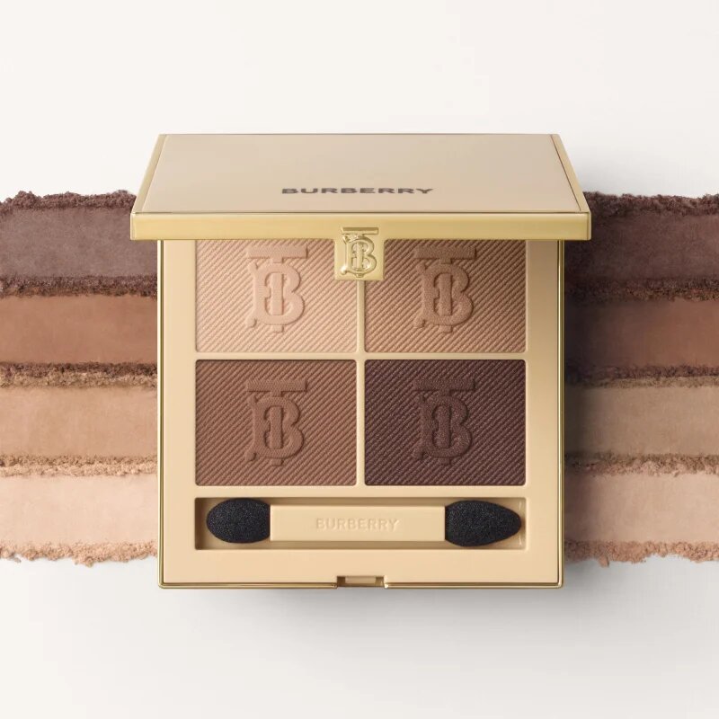 Burberry Eyequads Palette paletă cu farduri de ochi culoare Dusty Caramel Eye 02 4.7 g