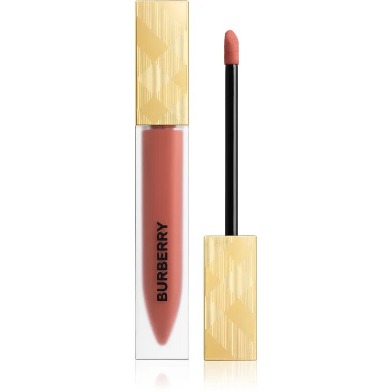 Burberry Kisses Liquid Matte ruj lichid mat culoare Rich Caramel 81 6 ml