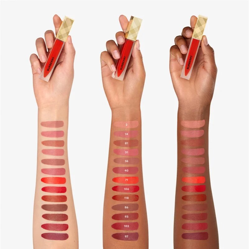 Burberry Kisses Liquid Matte ruj lichid mat culoare Tang Red 108 6 ML 6 ml