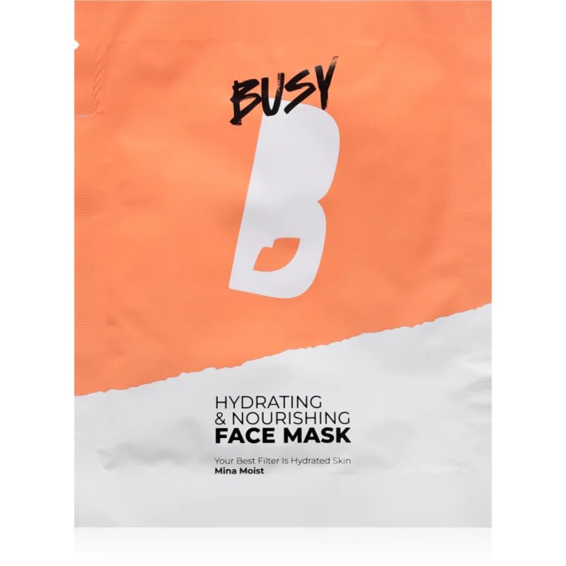 BusyB Hydrating & Nourishing Face Mask masca hranitoare faciale 1 buc