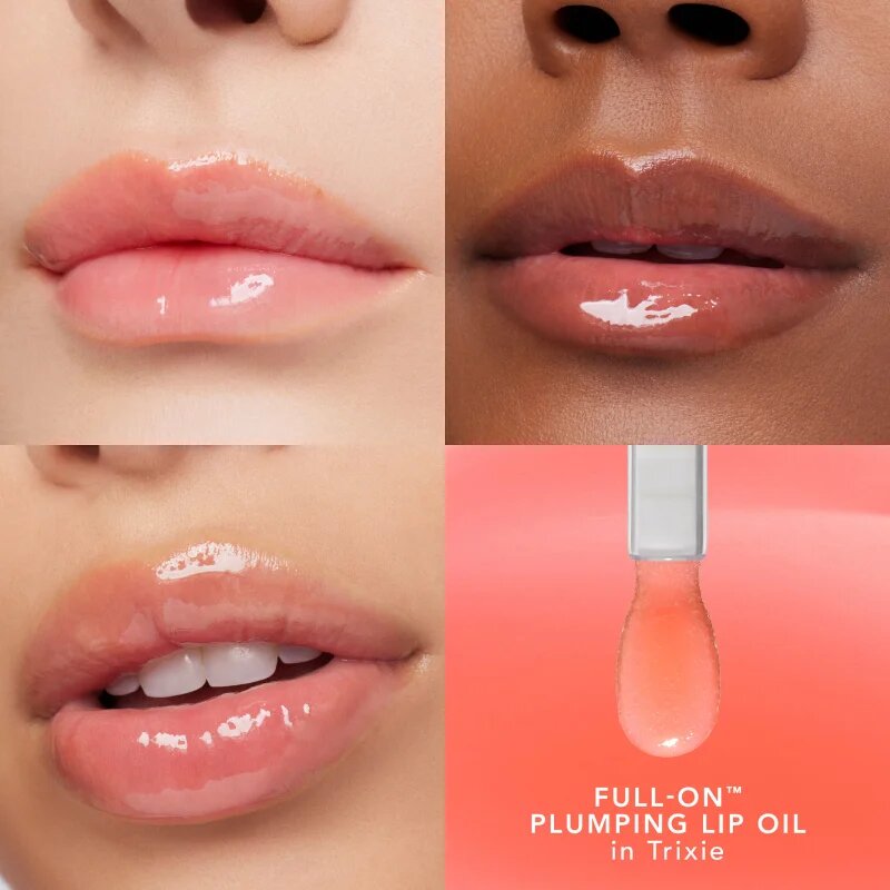 Buxom FULL ON™ PLUMPING LIP OIL Luciu de buze hidratant pentru un volum suplimentar culoare Trixie 5.5 ml
