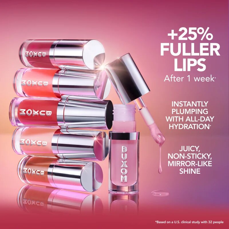 Buxom FULL ON™ PLUMPING LIP OIL Luciu de buze hidratant pentru un volum suplimentar culoare Trixie 5.5 ml