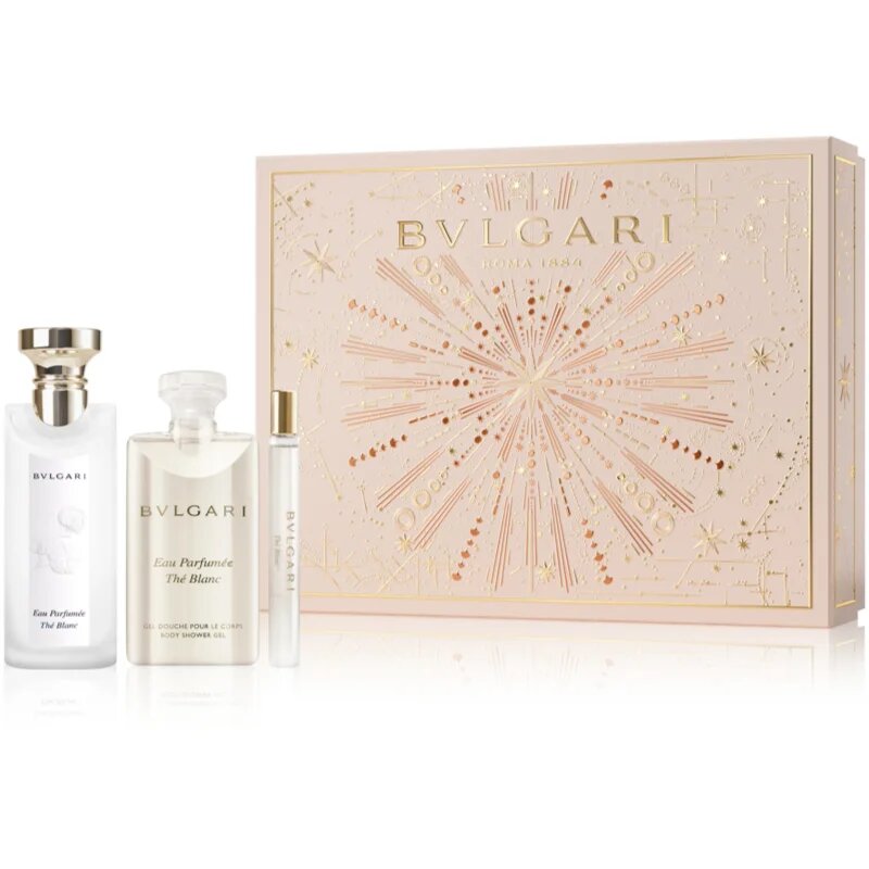 BVLGARI Eau Parfumée Au Thé Blanc set cadou unisex