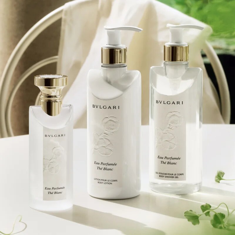BVLGARI Eau Parfumée Au Thé Blanc set cadou unisex