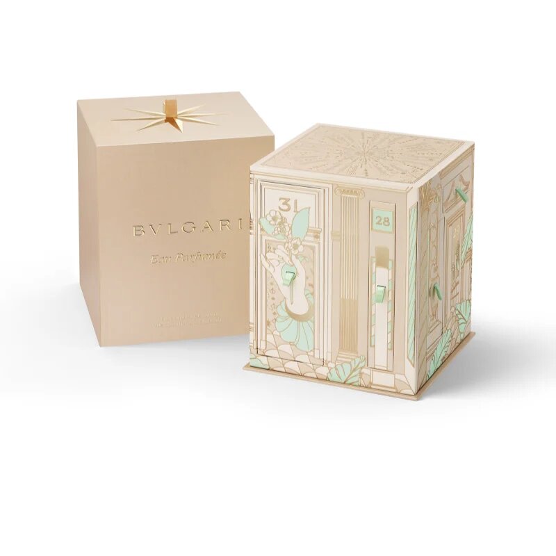 BVLGARI Eau Parfumée Calendar calendar cu numărătoare inversă până la Anul Nou unisex