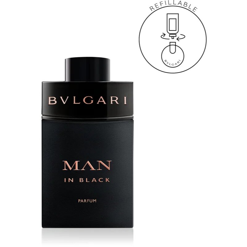 BVLGARI Man In Black Parfum parfum reincarcabil pentru bărbați 100 ml