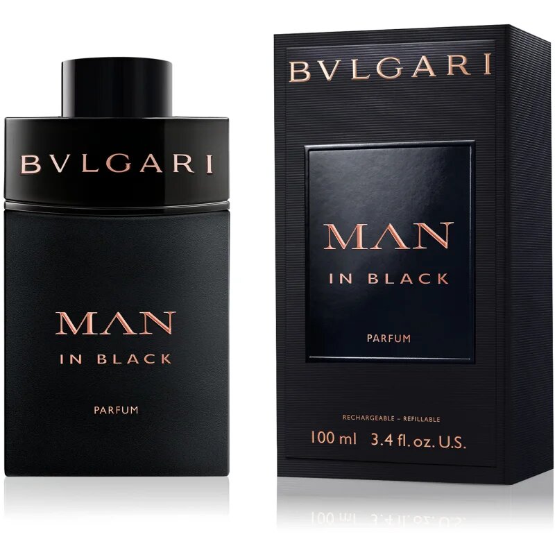 BVLGARI Man In Black Parfum parfum reincarcabil pentru bărbați 100 ml
