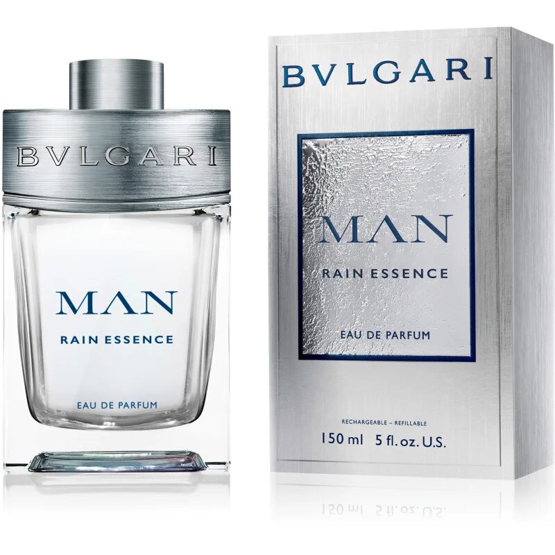 BVLGARI Man Rain Essence Eau de Parfum reincarcabil pentru bărbați 150 ml