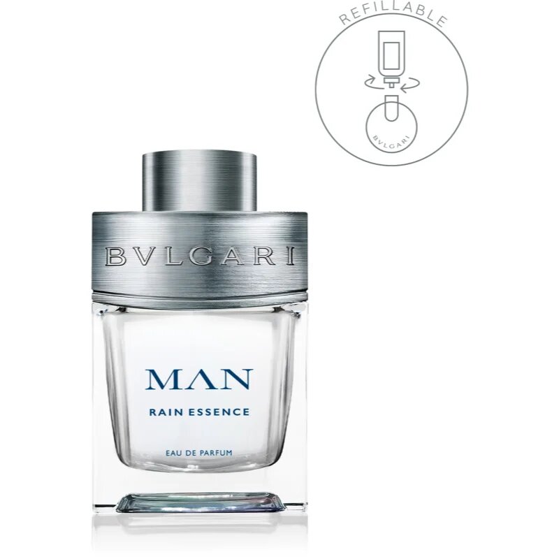 BVLGARI Man Rain Essence Eau de Parfum reincarcabil pentru bărbați 60 ml